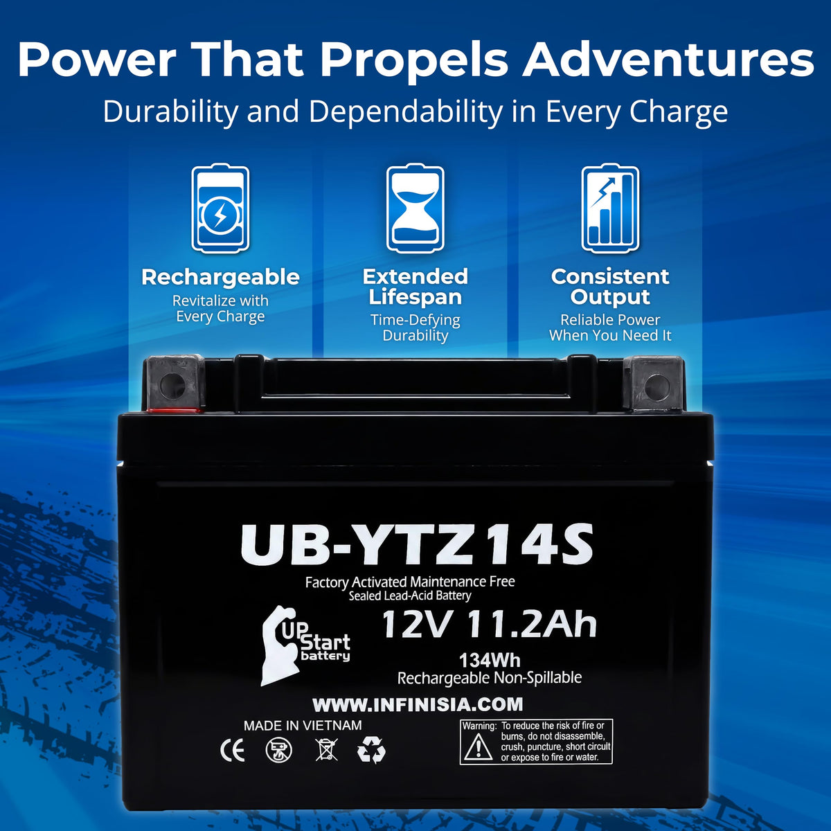 12V 11.2Ah Battery V21028