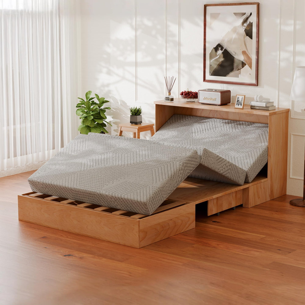 6 inch Twin Memory Foam Folding Mattress F89412