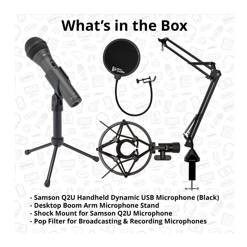 Handheld Dynamic XLR/USB Microphone K498