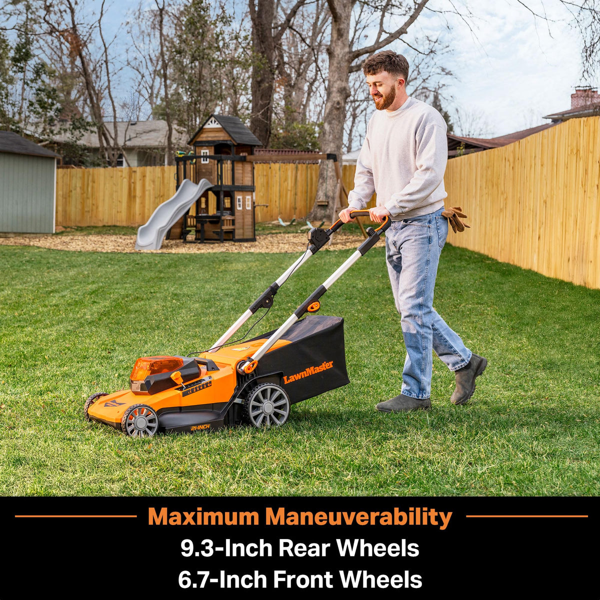 21 Inch Brushless Cordless Lawn Mower M6089