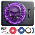1200W Under Seat Car Subwoofer with LED Ambient Light K230741