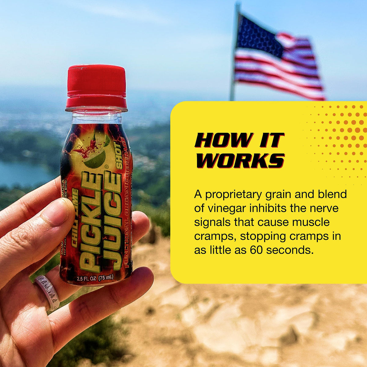 2.5 oz Pickle Juice Shots 24 Pack T9102