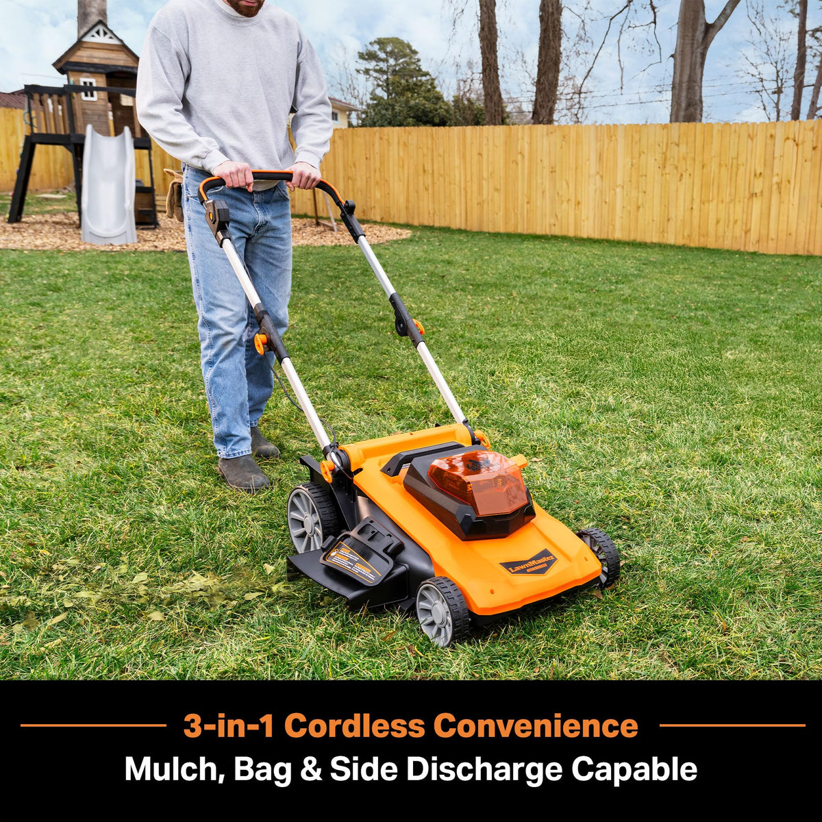 21 Inch Brushless Cordless Lawn Mower M6089