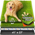 Large Artificial Turf Dog Grass Pad with Tray J8020
