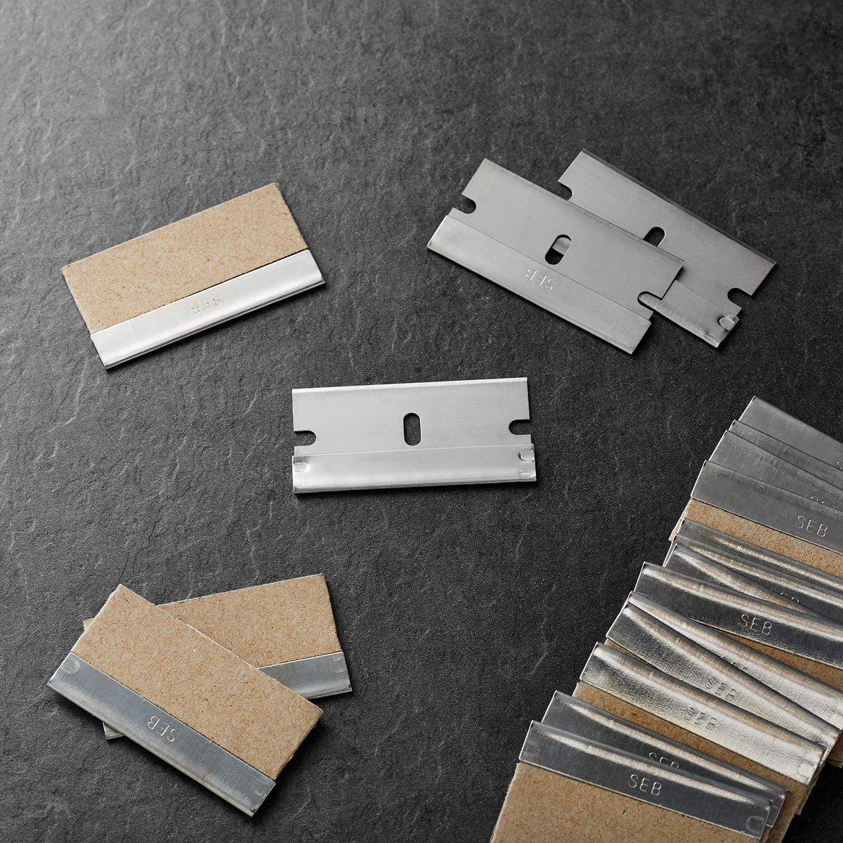 Single Edge Razor Blades, High Carbon Steel, 100-Pack M24324